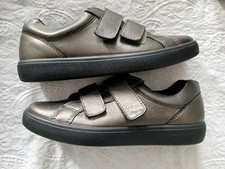 Hotter Skip Women's Brown Leather Shoes Size 3 UK Brand New