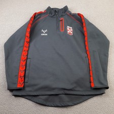 England Mens Rugby Top M Grey