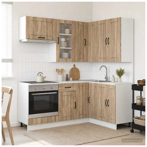 Kitchen unit 8pc - sonoma, oak