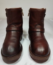 UGG's Children's Brown Ankle Boots Sheepskin Lined UK13 EU31