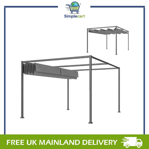 Metal pergola gazebo - x,