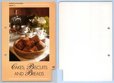 Cakes, Biscuits & Breads - Simply Delicious 1992 IMP Ltd Divider Card