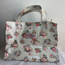 Cath Kidston Handbag Floral Plastic Coated 30cm X 25cm X 15cm
