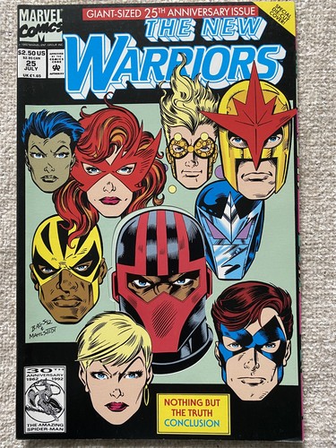 New warriors die - new, cover