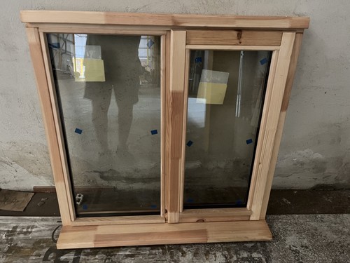 Double glazed window softwood - double,