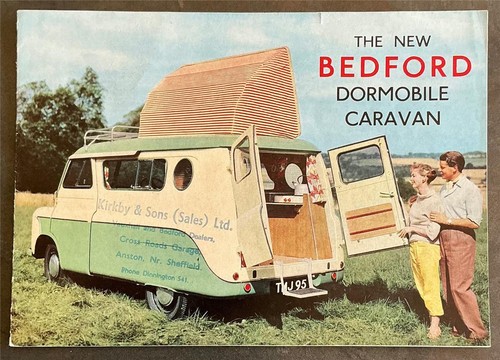 Bedford dormobile caravan - dormobile,