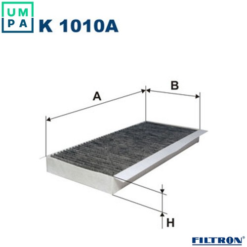 Filter cabin air - filter, 1010a