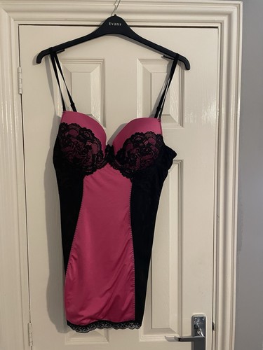 Peacocks pink corselette - peacocks,