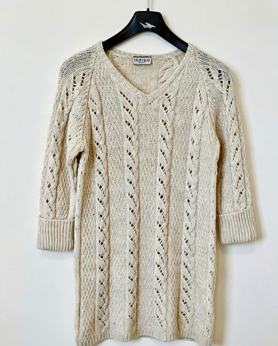 Cable knit v - cable-knit, v-neck