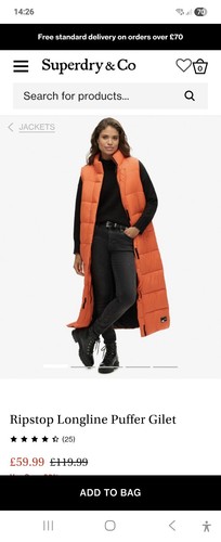 New womens superdry puffer - womens,