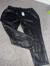 Women's Leather Trousers /