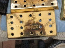 Guiness Brass Effect Drip Tray - Man Cave 