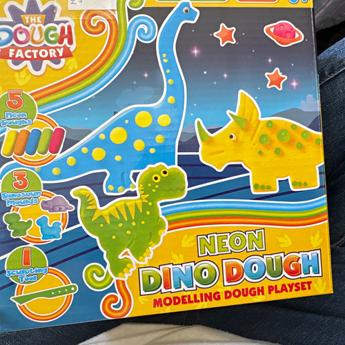 The dough factory neon dino - neon,