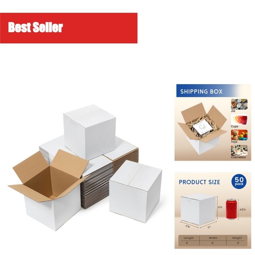 6x6x6 corrugated shipping - 6x6x6,