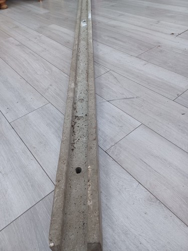 Concrete slotted post - post, 8ft