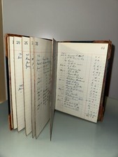 Vintage W. Straker London Ltd Accounts Cash Book  Ledger 1929 - 1969 Handwritten