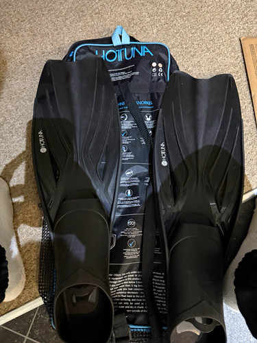 Hotuna black scuba - black, scuba/snorkelling