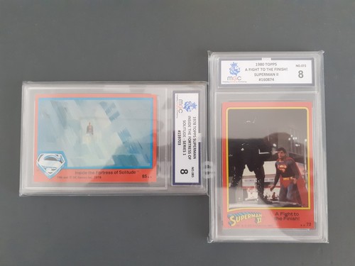 Topps superman mgc graded - superman,