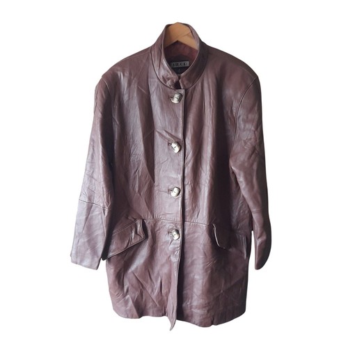 Tibor leather coat women - coat, women's