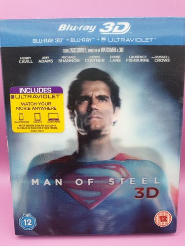 Man steel 2xdisc blu ray - steel, blu-ray
