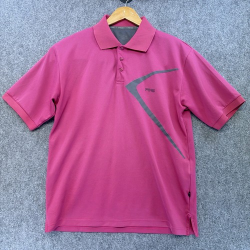Ping golf polo shirt mens - golf, pink