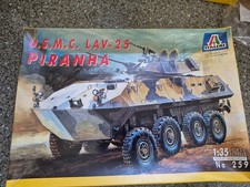 1/35 italeri - USMC LAV-25 piranha model kit - (130067)