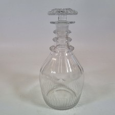 Antique 19thC Glass Ring Neck