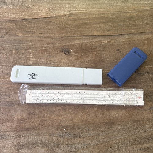 Hemmi japan bamboo slide rule - hemmi,