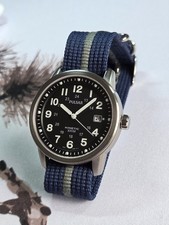 Pulsar by Seiko Men's Kinetic Field Watch 39mm  - New Sapphire Crystal & Strap.