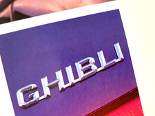 MASERATI GHIBLI 2.8 V6 1990s