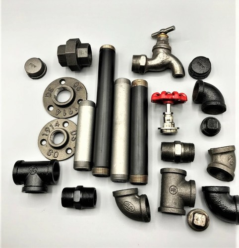Iron pipe and - iron,