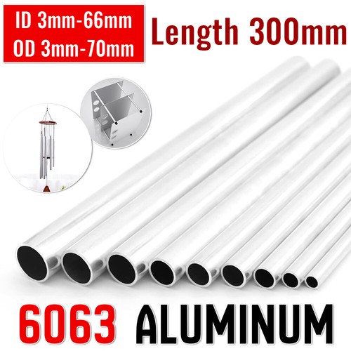 Aluminium round tube - aluminium,