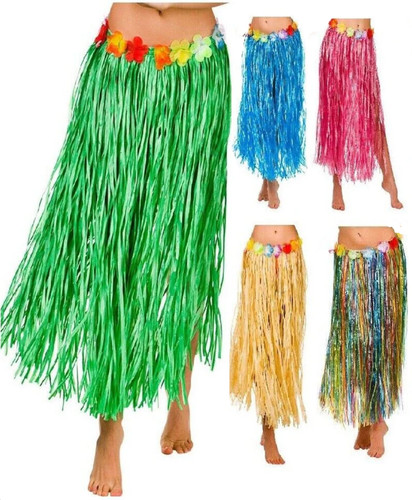 80cm long hawaiian hula - long,