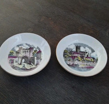 2 x Royal Worcester Pin Tray Trinket Dishes For Kay & Co LTD Very Good condition