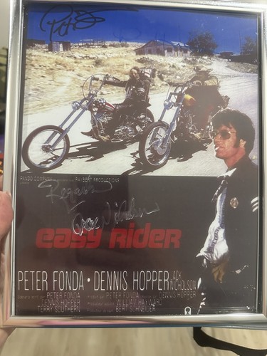 Autographed easy rider 8x10 - easy,