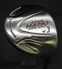 Maruman Exim Nano Extra Impact 16° 3 Wood Regular Graphite Shaft Golf Pride Grip