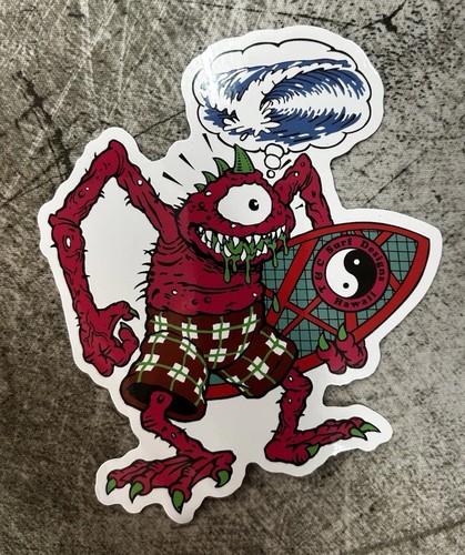 Surf sticker snowboarding - sticker,