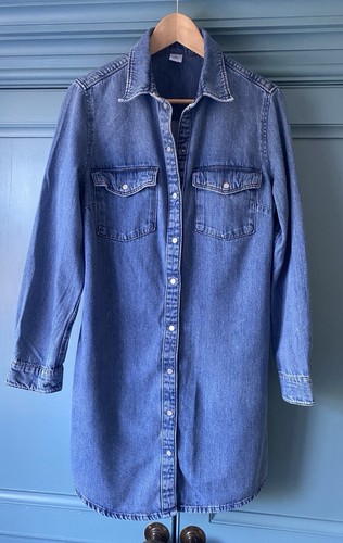 Blue 100 cotton short - h&m,