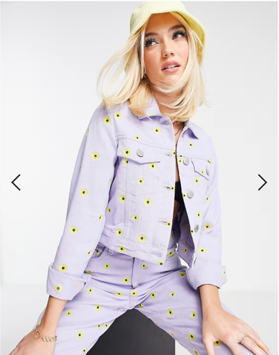 Miss selfridge lilac sunflower - miss,