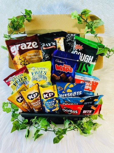 Savoury snack box hamper - snack,
