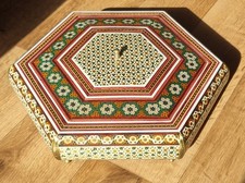 A Persian jewellery box