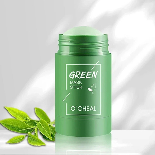 Green tea mask - green, facial