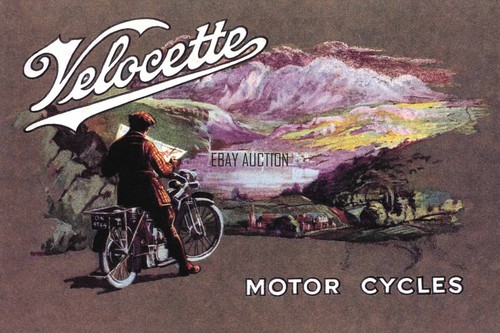 1925 velocette motorcycle - velocette,