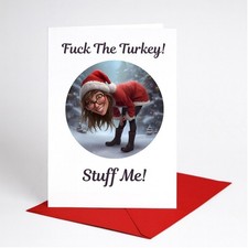Funny Christmas Card Rude