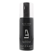 Azzaro Pour Homme Natural Spray Deodorant 150ml For Him - Damaged Tin