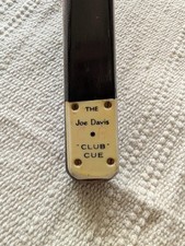 Vintage Joe Davis 1-Piece Maple Cue – Original & Excellent Condition