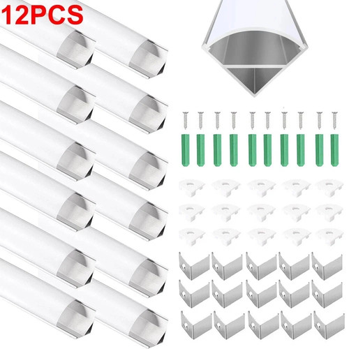 Pcs led aluminium - 12,