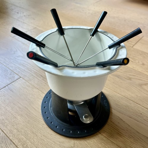 Creuset fondue set - le,