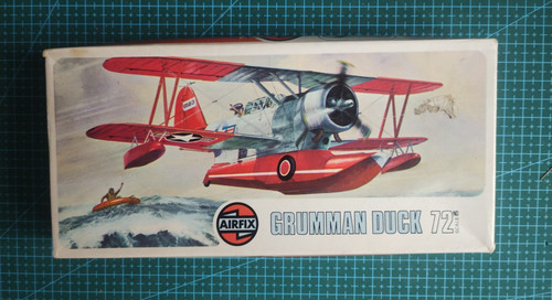 Grumman duck airfix kit - grumman,