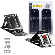 2 x Car Metal Wheel Chocks